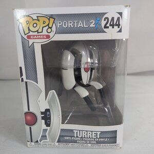Funko Pop! Games Portal 2 244 Turret Vinyl Figure New in Box Valve 2017 White